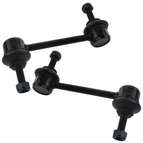 Ford Lincoln Rear Driver & Passenger Side 2 Piece Sway Bar Link Set TRQ PSA55862