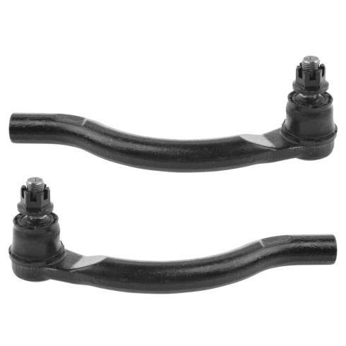 2006-11 Honda Civic Front Driver & Passenger Side Outer 2 Piece Tie Rod Set TRQ PSA55207