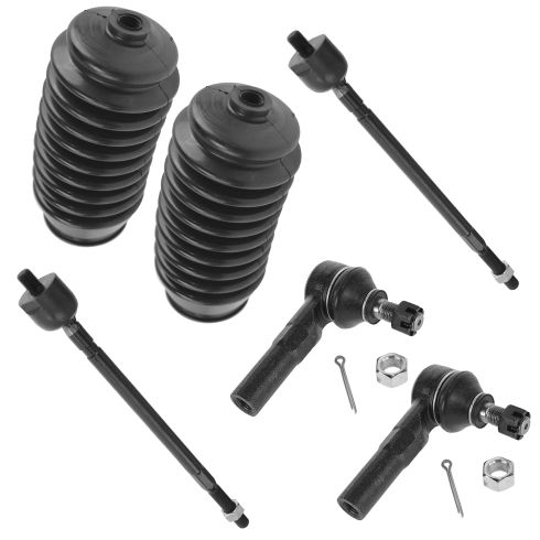 Toyota Paseo Tercel Front 6 Piece Steering Kit TRQ PSA58524