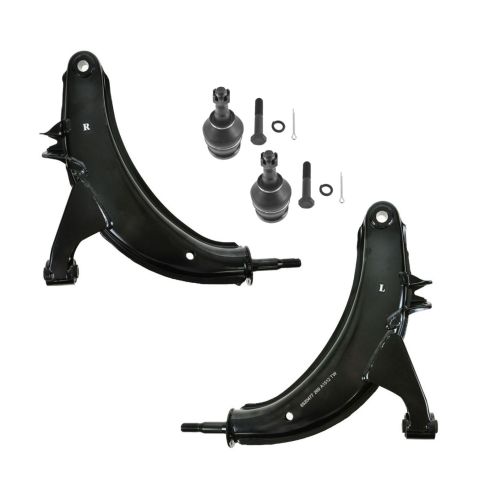 Subaru Front 4 Piece Control Arm with Ball Joint Set TRQ PSA56334