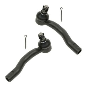 2003-08 Toyota Corolla Front Inner & Outer 4 Piece Tie Rod Set TRQ PSA55233
