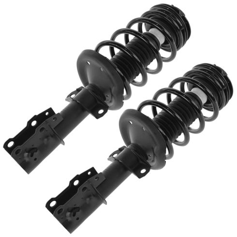 2003-07 Saturn Ion with 300mm Front Sway Bar Links Front 4 Piece Suspension Kit TRQ PSA56341