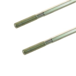 Mazda Protege Protege5 Front Driver & Passenger Side 2 Piece Tie Rod Set TRQ PSA55241