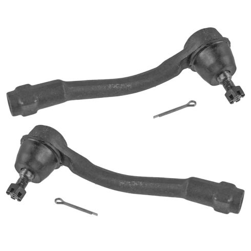 2006-11 Hyundai Accent Front Inner & Outer 4 Piece Tie Rod Set TRQ PSA55251