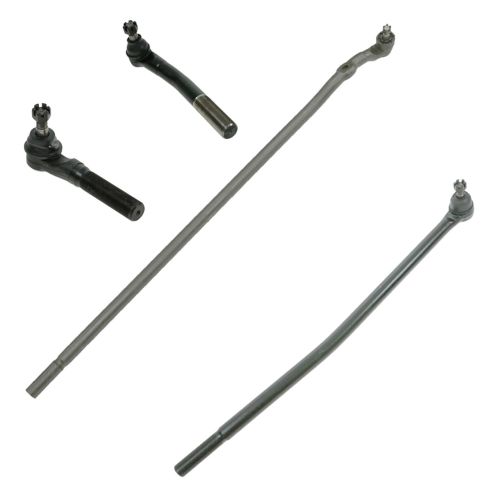 1998-99 Dodge Ram 2500 3500 Front Driver & Passenger Side 4 Piece Steering Kit TRQ PSA55281