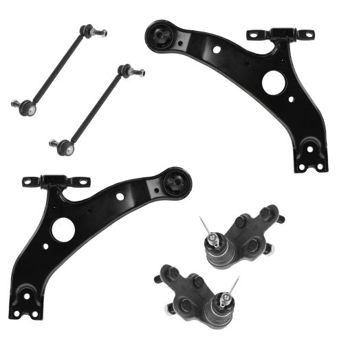 2004-10 Toyota Sienna Front 6 Piece Suspension Kit TRQ PSA56358