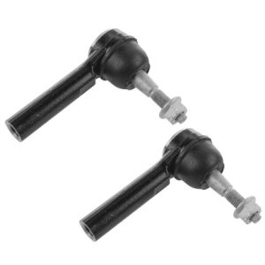 Chevrolet GMC Buick Cadillac Saab Front Driver & Passenger Side 2 Piece Tie Rod Set TRQ PSA55312