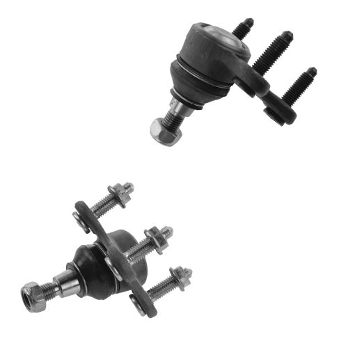 VW Audi Front Driver & Passenger Side 2 Piece Ball Joint Set TRQ PSA63300