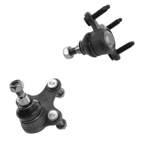 VW Audi Front Driver & Passenger Side 2 Piece Ball Joint Set TRQ PSA63300