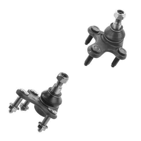 VW Audi Front Driver & Passenger Side 2 Piece Ball Joint Set TRQ PSA63300