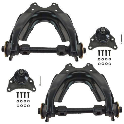 Toyota Pickup T100 Front 4 Piece Control Arm with Ball Joint Set TRQ PSA62526