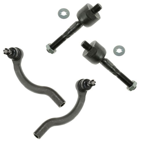 Honda Accord Front 4 Piece Tie Rod Set TRQ PSA55341