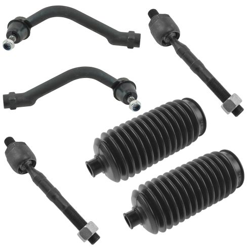 Hyundai Azera Sonata Front 6 Piece Steering Kit TRQ PSA58568