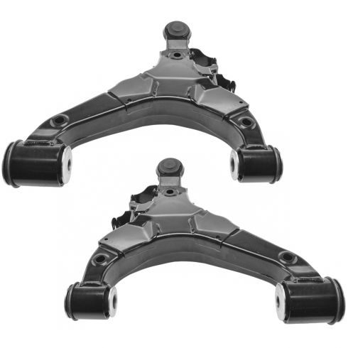 Toyota Sequoia Tundra Front Driver & Passenger Side 2 Piece Control Arm with Ball Joint Set TRQ PSA62542