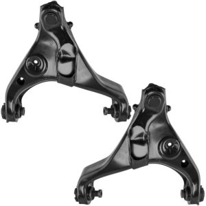 2009-13 Ford Lincoln Front Driver & Passenger Side 2 Piece Control Arm with Ball Joint Set TRQ PSA62543