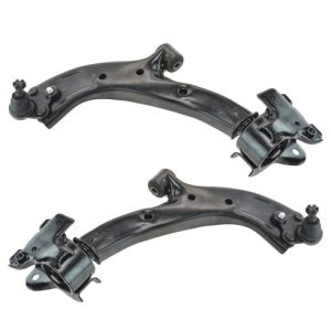 2007-11 Honda CR-V Front Driver & Passenger Side Lower 2 Piece Control Arm with Ball Joint Set TRQ PSA62545