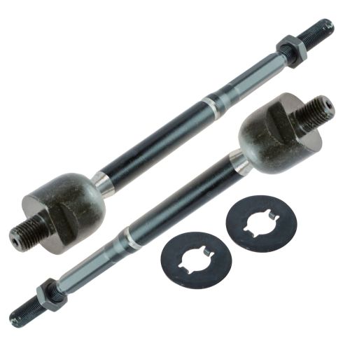 Toyota Echo Front Driver & Passenger Side 2 Piece Tie Rod Set TRQ PSA55377