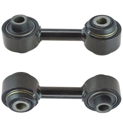 2008-10 Ford Front Driver & Passenger Side 2 Piece Sway Bar Link Set TRQ PSA55939
