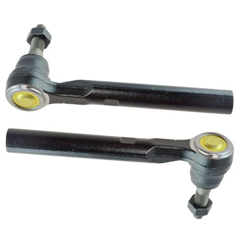 Hummer H3 H3T Front Driver & Passenger Side 2 Piece Tie Rod Set TRQ PSA55394