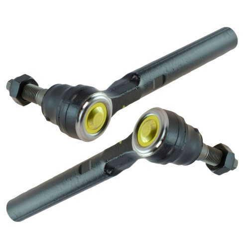 Hummer H3 H3T Front Driver & Passenger Side 2 Piece Tie Rod Set TRQ PSA55394