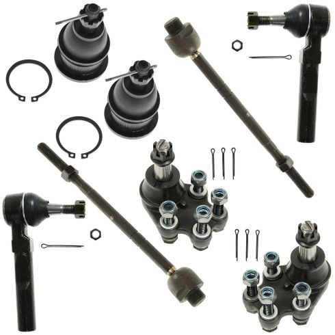 Chevrolet GMC Front 8 Piece Steering & Suspension Kit TRQ PSA59412