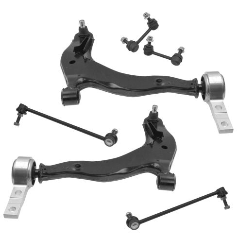 2003-07 Nissan Murano Front & Rear 6 Piece Suspension Kit TRQ PSA56396
