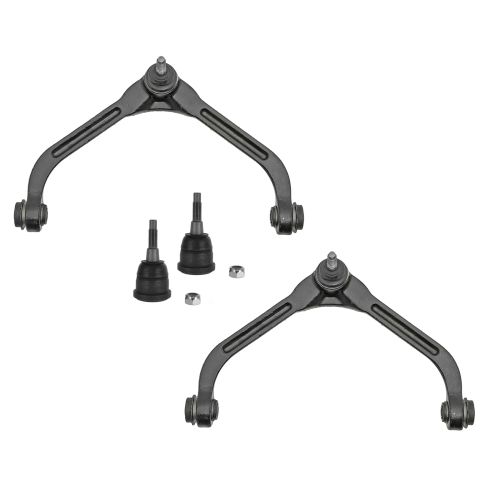 2005-07 Jeep Liberty Front 4 Piece Control Arm with Ball Joint Set TRQ PSA56397