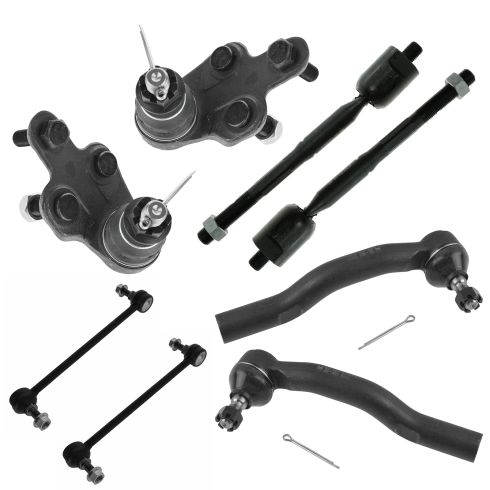 Toyota Camry Solara Lexus ES330 Front 8 Piece Steering & Suspension Kit TRQ PSA59439