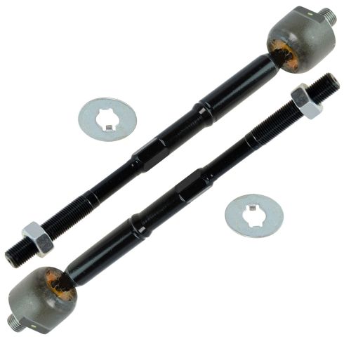 2007-12 Nissan Sentra Front Inner & Outer 4 Piece Tie Rod Set TRQ PSA55415