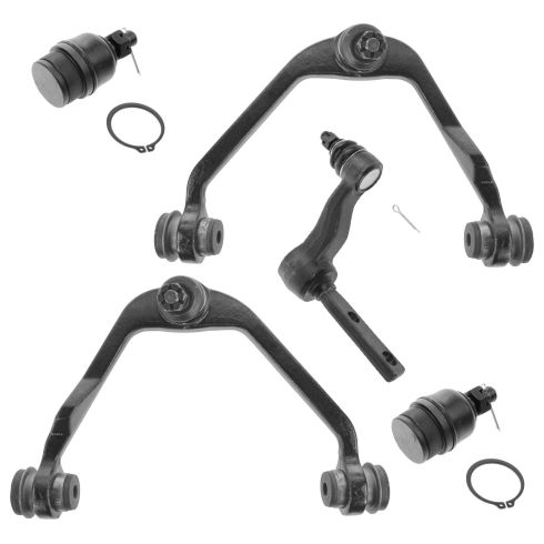 Ford Lincoln Front 5 Piece Steering & Suspension Kit TRQ PSA59488