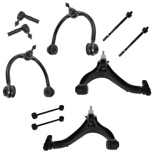 Jeep Commander Grand Cherokee Front 10 Piece Steering & Suspension Kit TRQ PSA59527