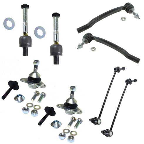 Volvo V70 XC70 Front 8 Piece Steering & Suspension Kit TRQ PSA59549