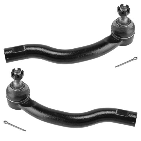 Toyota Lexus Scion Front Driver & Passenger Side 2 Piece Tie Rod Set TRQ PSA55470