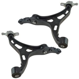 2011-15 Jeep Grand Cherokee Dodge Durango Front Driver & Passenger Side 2 Piece Control Arm Set TRQ PSA62876