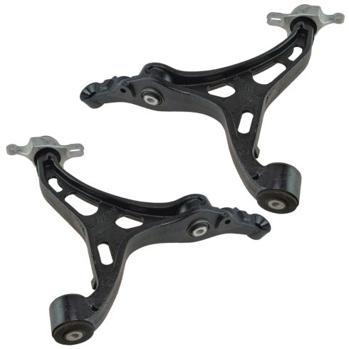2011-15 Jeep Grand Cherokee Dodge Durango Front Driver & Passenger Side 2 Piece Control Arm Set TRQ PSA62876