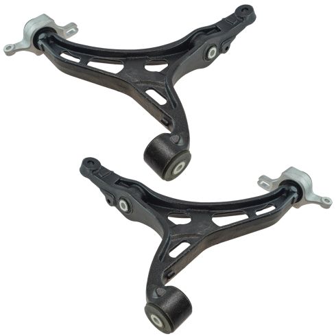 2011-15 Jeep Grand Cherokee Dodge Durango Front Driver & Passenger Side 2 Piece Control Arm Set TRQ PSA62876