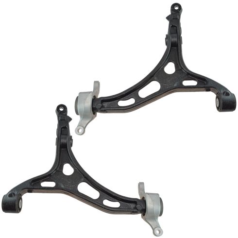 2011-15 Jeep Grand Cherokee Dodge Durango Front Driver & Passenger Side 2 Piece Control Arm Set TRQ PSA62876