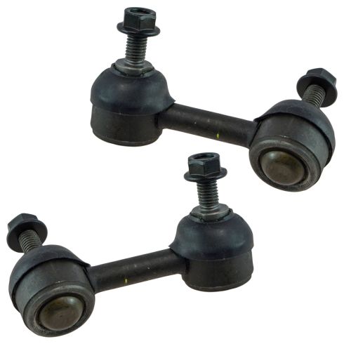 2003-07 Cadillac CTS Rear Driver & Passenger Side 2 Piece Sway Bar Link Set TRQ PSA55950