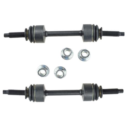 Ford Front Driver & Passenger Side 2 Piece Sway Bar Link Set TRQ PSA55953