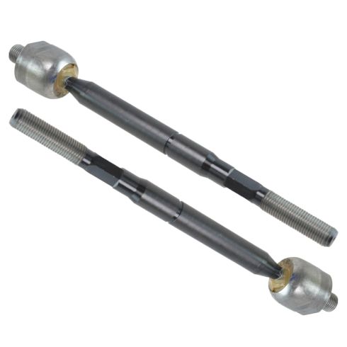 2007-13 Toyota Yaris Front Driver & Passenger Side Inner 2 Piece Tie Rod Set TRQ PSA55484