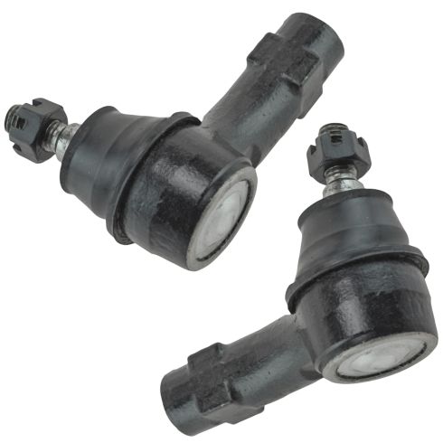 2009-11 Ford Focus with Variable Power Steering Front Inner & Outer 4 Piece Tie Rod Set TRQ PSA55491