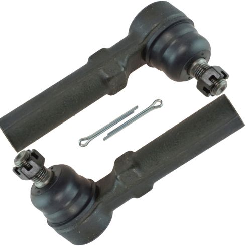 Nissan Altima Front Driver & Passenger Side 2 Piece Tie Rod Set TRQ PSA55513