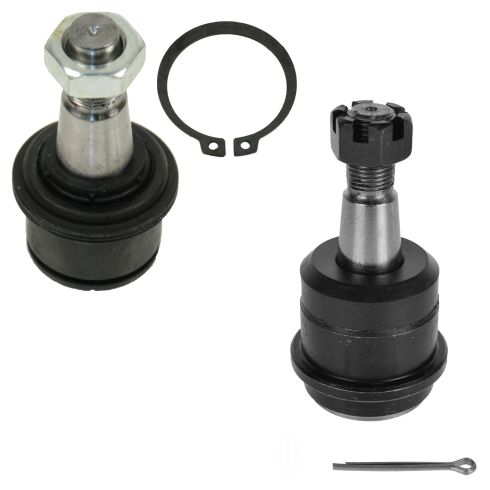 2000-02 Dodge Ram 2500 3500 Front 2 Piece Ball Joint Set TRQ PSA63335