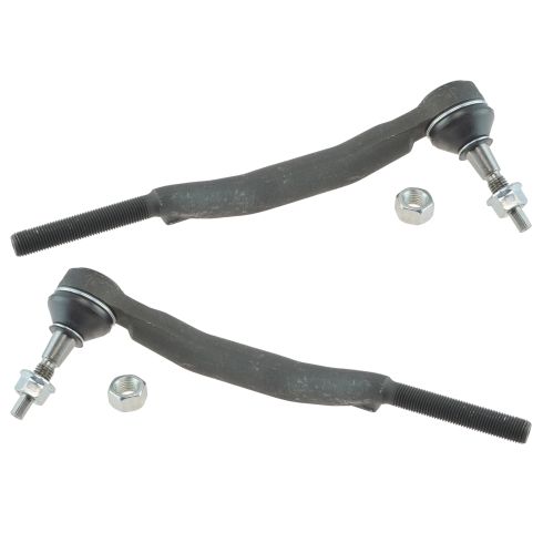 2005-11 Cadillac STS without Variable Assist Steering Front Inner & Outer 4 Piece Tie Rod Set TRQ PSA55524