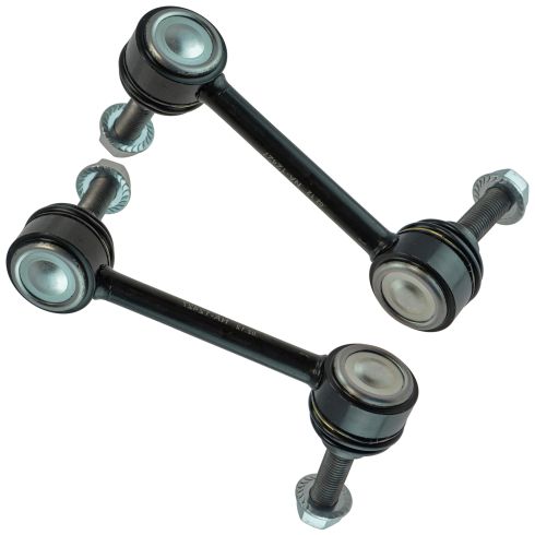 Jeep Grand Cherokee Dodge Durango Front Driver & Passenger Side 2 Piece Sway Bar Link Set TRQ PSA55985