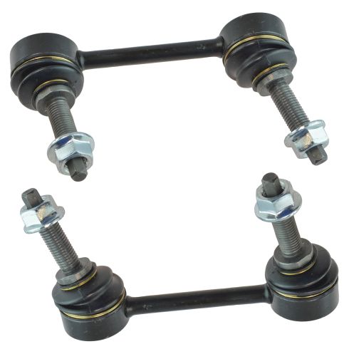 Jeep Grand Cherokee Dodge Durango Front & Rear 4 Piece Sway Bar Link Set TRQ PSA55987