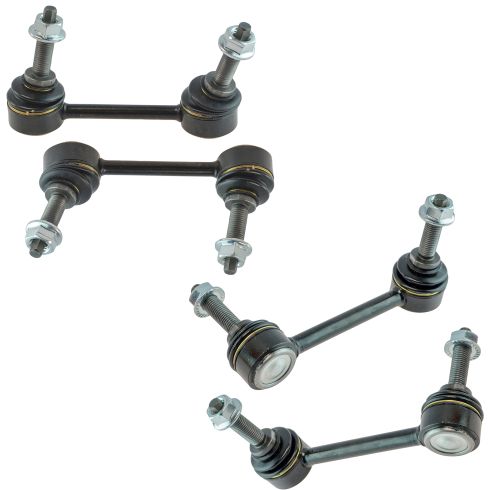 Jeep Grand Cherokee Dodge Durango Front & Rear 4 Piece Sway Bar Link Set TRQ PSA55987