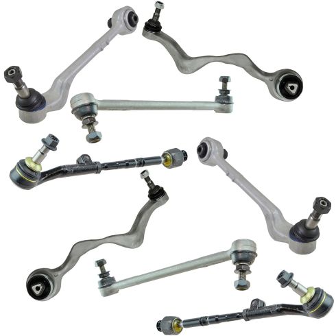 BMW Front 8 Piece Steering & Suspension Kit TRQ PSA59742