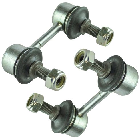 Hyundai Elantra Tiburon Front Driver & Passenger Side 2 Piece Sway Bar Link Set TRQ PSA56004