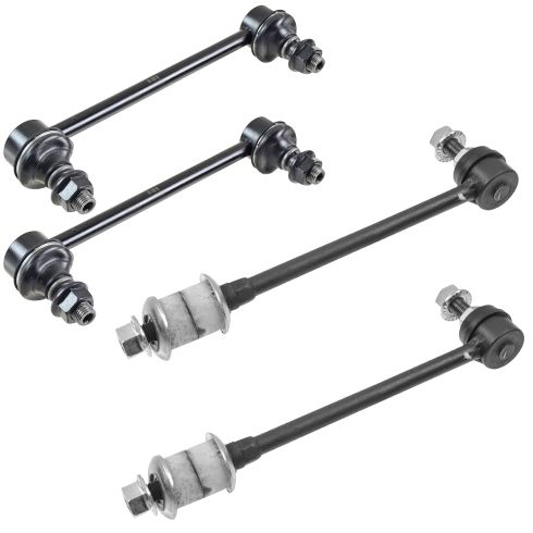 Nissan Pathfinder Infiniti QX4 Front & Rear 4 Piece Sway Bar Link Set TRQ PSA56021